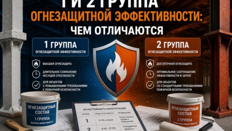 1 и 2 группа огнезащитной эффективности 1 и 2 группа огнезащитной эффективности — чем отличаются