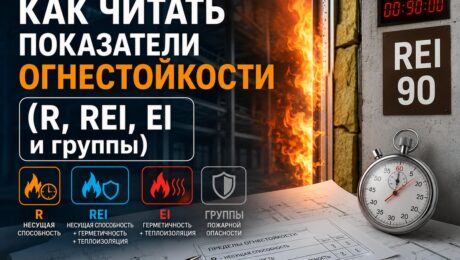 Предел огнестойкости R, RE, REI, EI Как читать показатели огнестойкости R, RE, REI, EI и группы