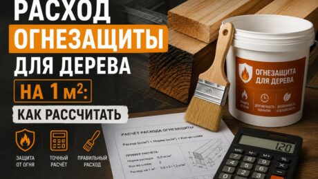 Расход огнезащиты для дерева на 1 м2 Расход огнезащиты для дерева на 1 м2 - как рассчитать